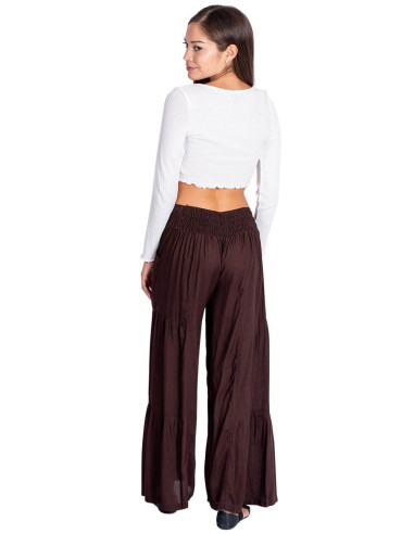 Pantalon long ethnique Kimago pour femme –...