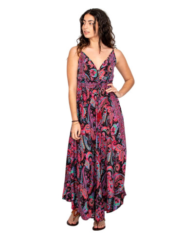 Paisley print maxi dress... 2