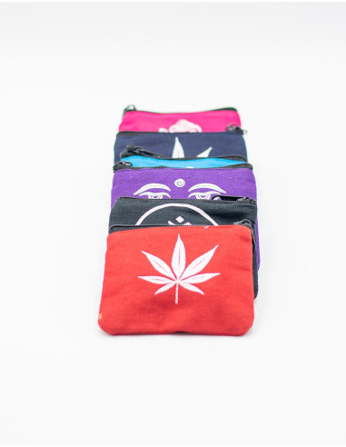 Ethnische Baumwolltasche mit indischen...
