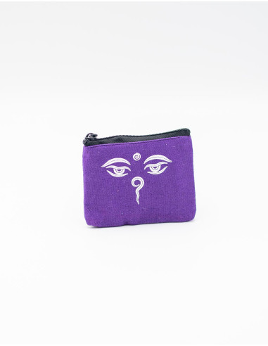 Sac à main ethnique en coton avec imprimés...