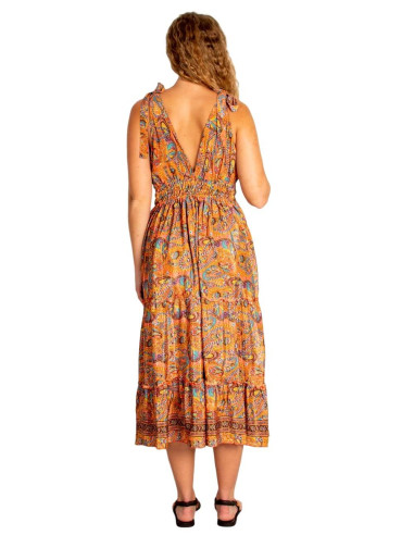 Robe en soie hippie bohème – Authentique et...