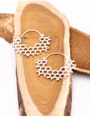 Handmade silver honeycomb... 2