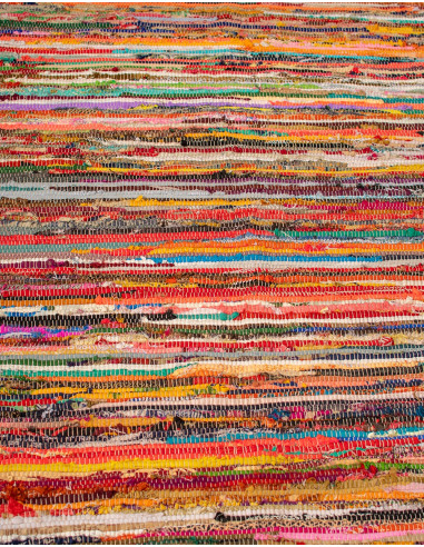 Tapis ethnique Jarapa fait main en Inde – Grand...