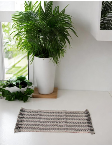 Indischer Ethno-Teppich mit...