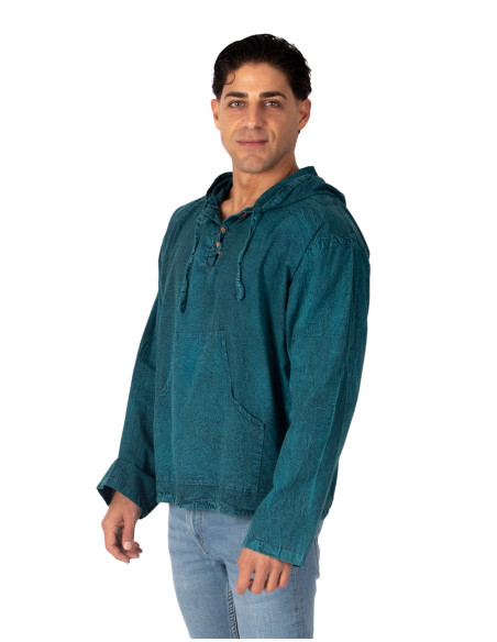 Fine handmade sweatshirt – Indian ethnic fashion in cotton