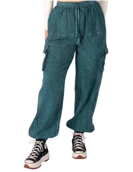 Pantaloni harem unisex Kimago : stile boho e artigianato indiano