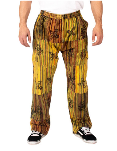 Handmade patchwork hippie trousers – Handmade...