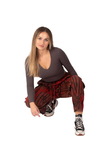 Handmade patchwork hippie trousers – Warm and...