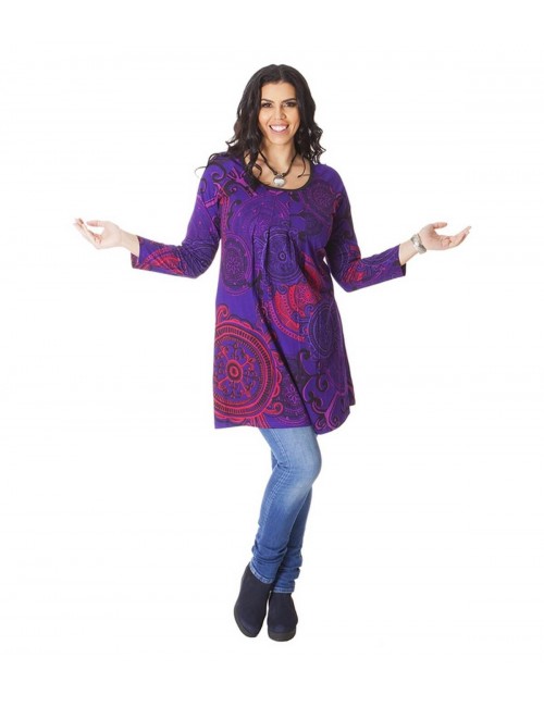 tunic-hippie-pregnant-mom-plus-sized-violet
