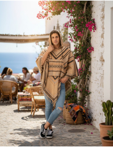 poncho-unisex-algodon-kimago-hombre