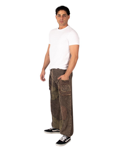 Pantaloni harem unisex in cotone in vari colori