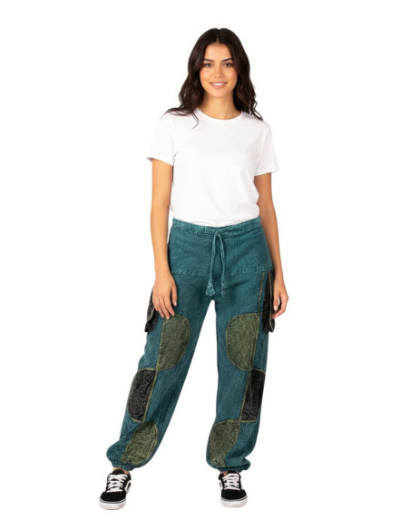 Unisex cotton harem pants in various colors