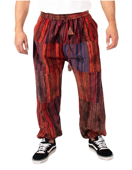 pantalon-rojo-retales-artesanales-kimago