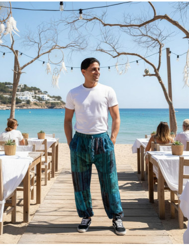 pantalon sarouel unisexe en...