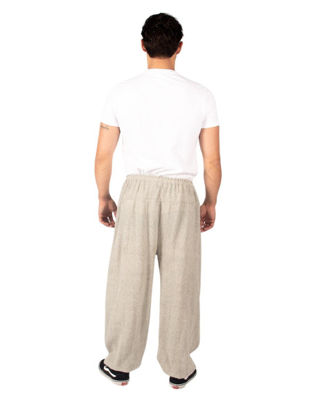 Warme Unisex-Haremshosen im Ethno-Stil