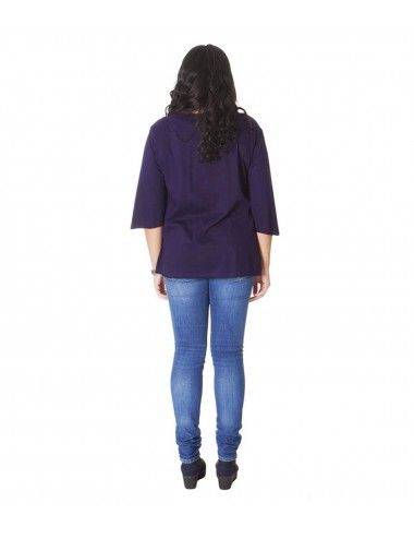 T-Shirt-Frau-Größen-xxl-blau 2