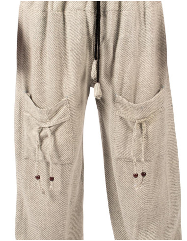 Warm and handcrafted unisex harem pants