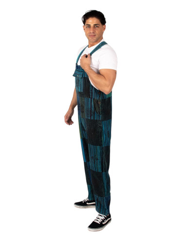 Unisex-Patchwork-Jumpsuit... 2
