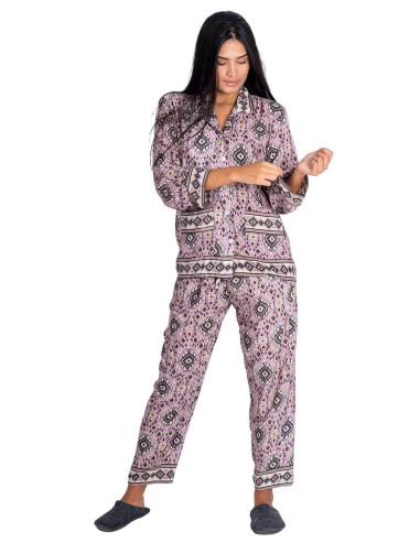 Kimago Seidenpyjamas, inspiriert von indischer...