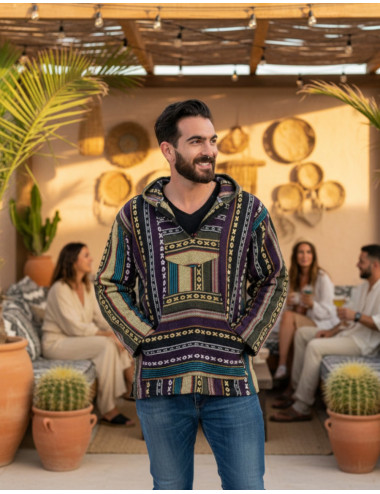 Unisex boho sweatshirt made... 2