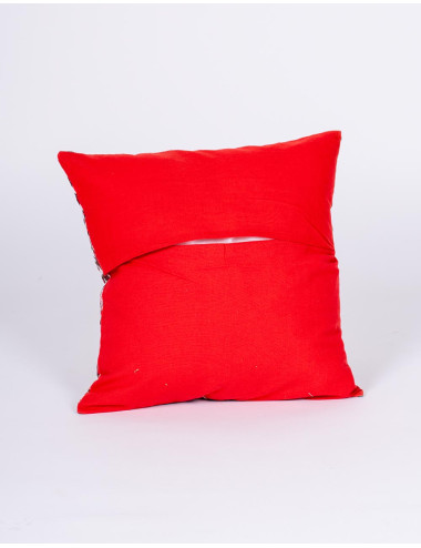 Housse de coussin rouge,... 2