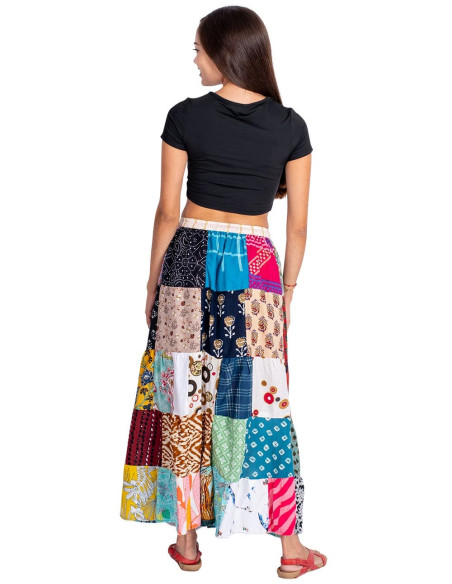 falda-patchwork-algodon-colores-variados-unica