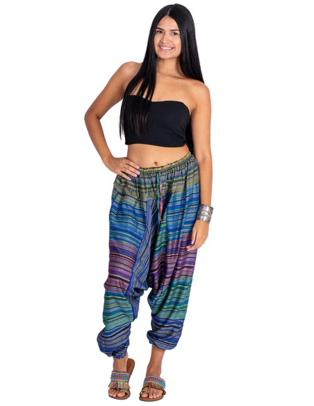 Unisex-Hose in verschiedenen Farben – Indischer Ethno-Boho-Stil