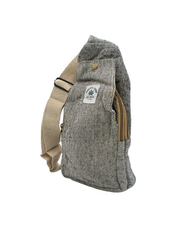 Sac à dos triangulaire unisexe en chanvre –...