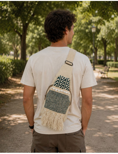 Boho-Dreiecksrucksack aus... 2