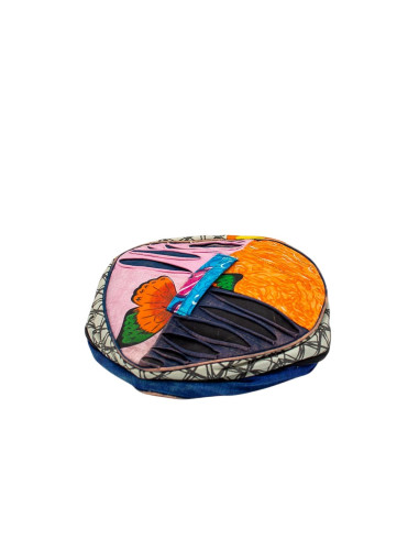 Mochila Hippie Patchwork que se transforma em...