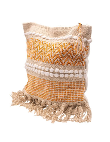 Sac bohème fait main avec franges et pompons –...