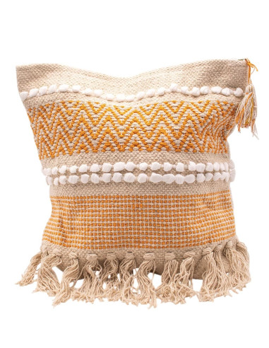 Sac bohème fait main avec franges et pompons –...