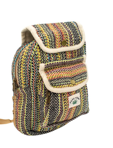 Colorful Hemp Backpack –... 2