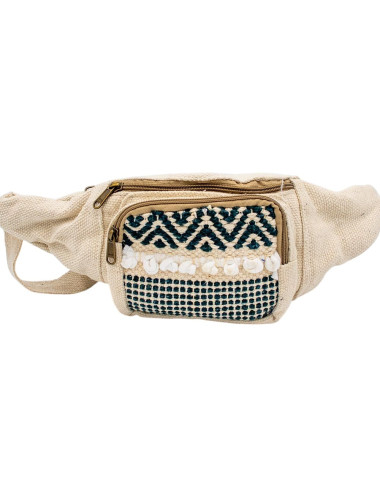 Pochete boho artesanal com... 2