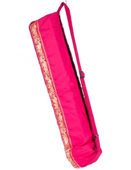 Pink Cotton Yoga Mat Bag – Kimago Cover