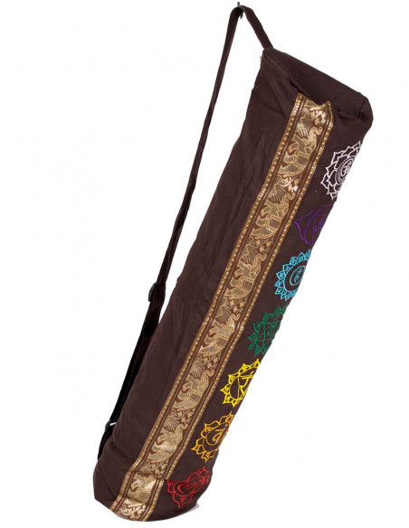 Brown Cotton Yoga Mat Bag – Kimago Cover