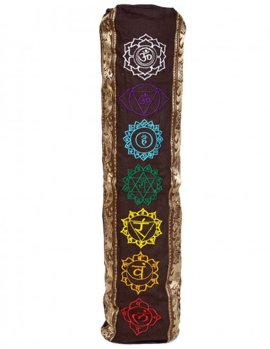 Brown Cotton Yoga Mat Bag – Kimago Cover