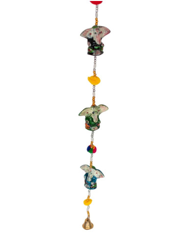 Ciondolo decorativo con 5 Ganesha – Artigianato...
