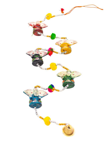 Pendentif décoratif représentant 5 Ganeshas –...