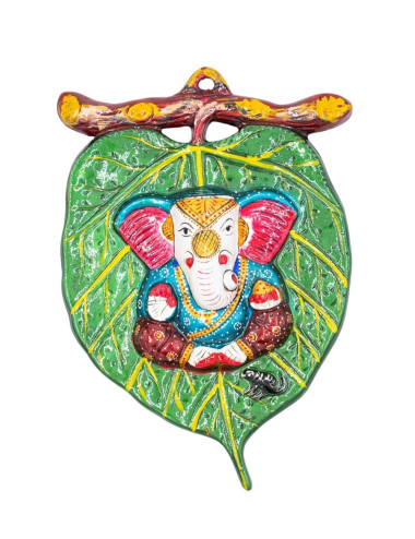 Tableau en métal de Ganesh... 2