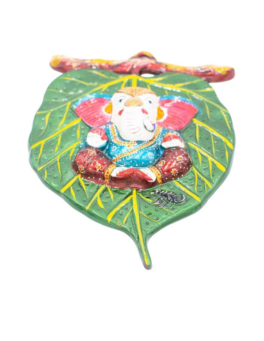 Ganesha Metal Picture with Relief – Indian...