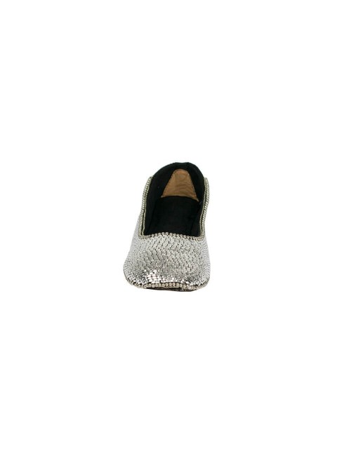 balerina-alpargata-calzado-zapato-plateada-etnico-frente