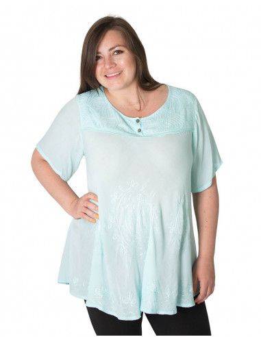 blau-strand-bluse-groß-billig