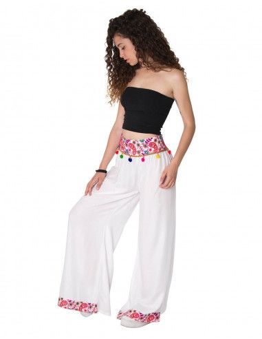 Pants-ibiza-belt-and-ankles-embroidered-blue-marine
