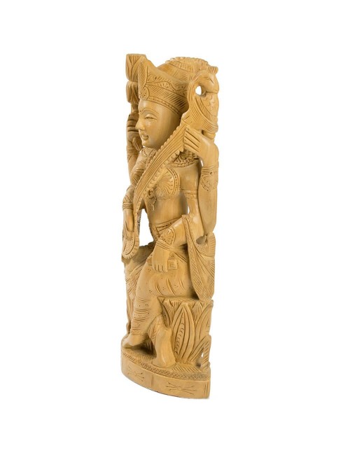Estátua-do-deus-do-dinheiro-deus-Lakshmi-feito à mão
