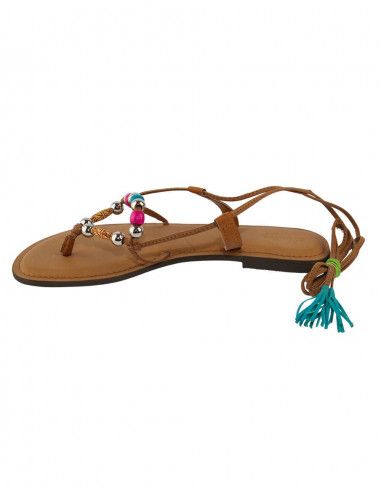 Sandalia hippie chic de mujer