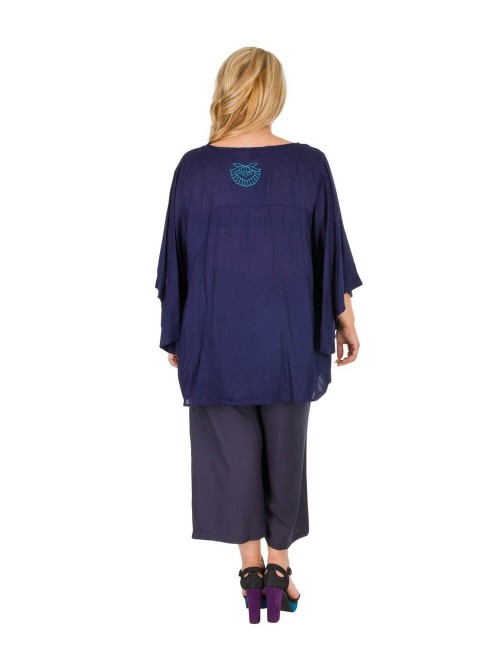 chemisier-grande-taille-bleu-briderie-ethnique