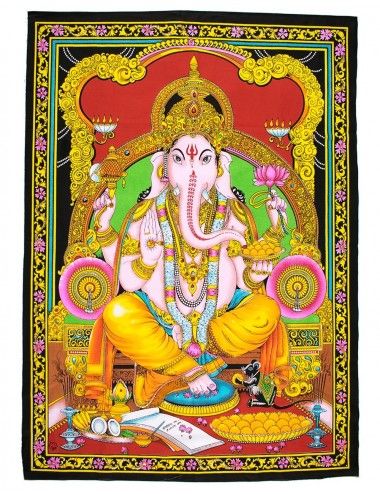 tapisserie-ganesha-hindou-dieu