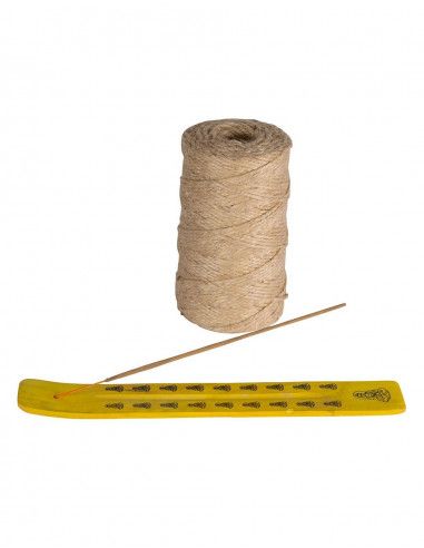 porte-encens-bois-jaune