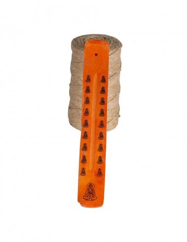 Weihrauchhalter-orange-handgemacht